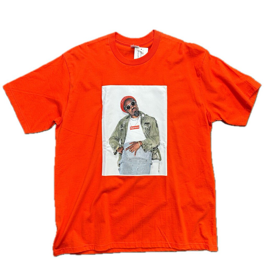New Supreme Red Andre 3000 Tee sz.XL