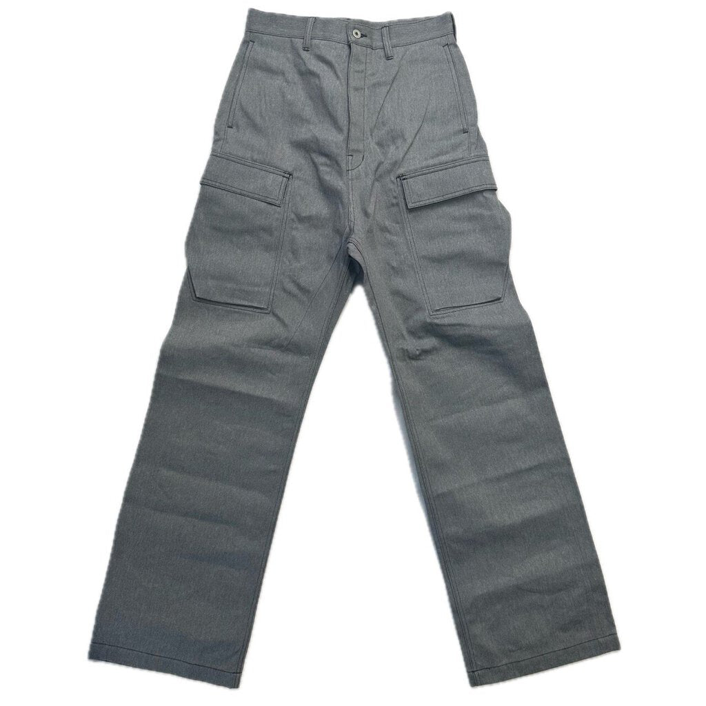 New Rick Owens Grey Denim Cargo Jeans size 30
