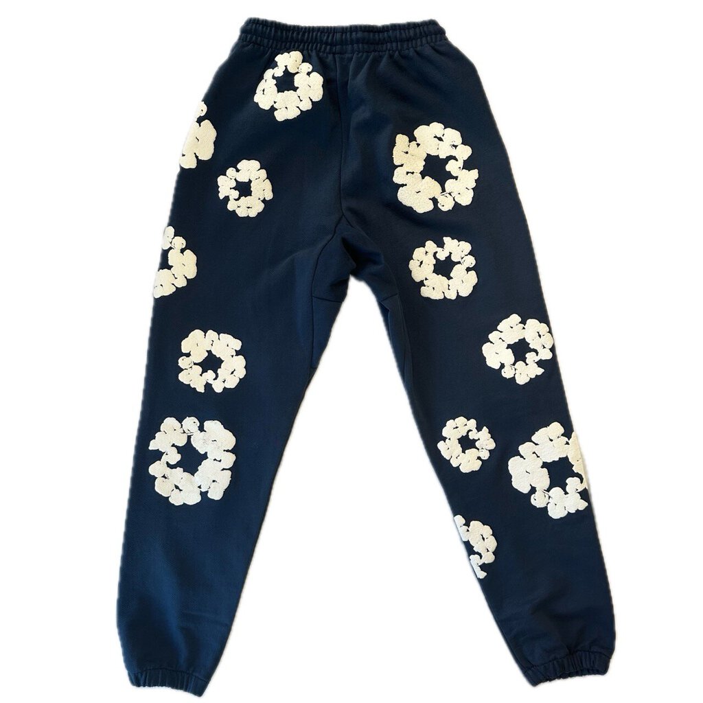 New Denim Tears Wreath Navy Sweatpants size XL