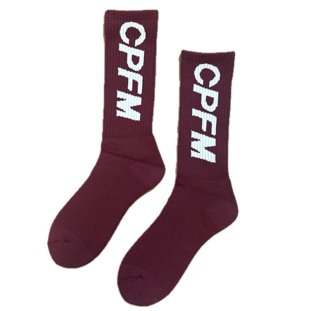 CPFM Socks Burgundy