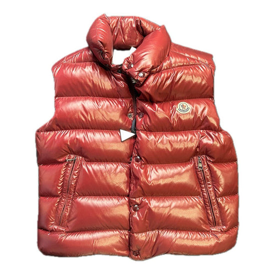 New Moncler Burgundy Vest sz.2