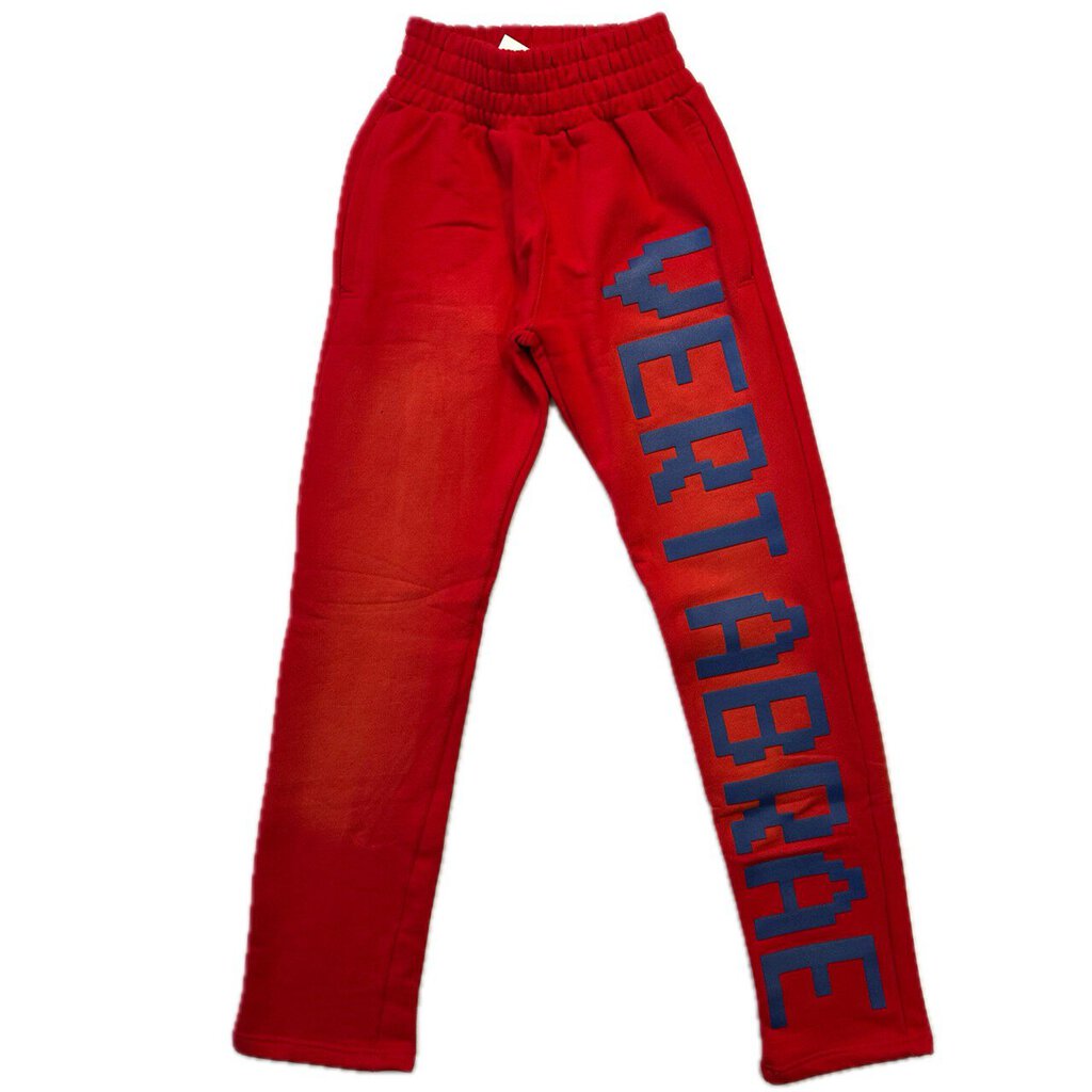 New Vertabrae Red/Blue Sweats Size M
