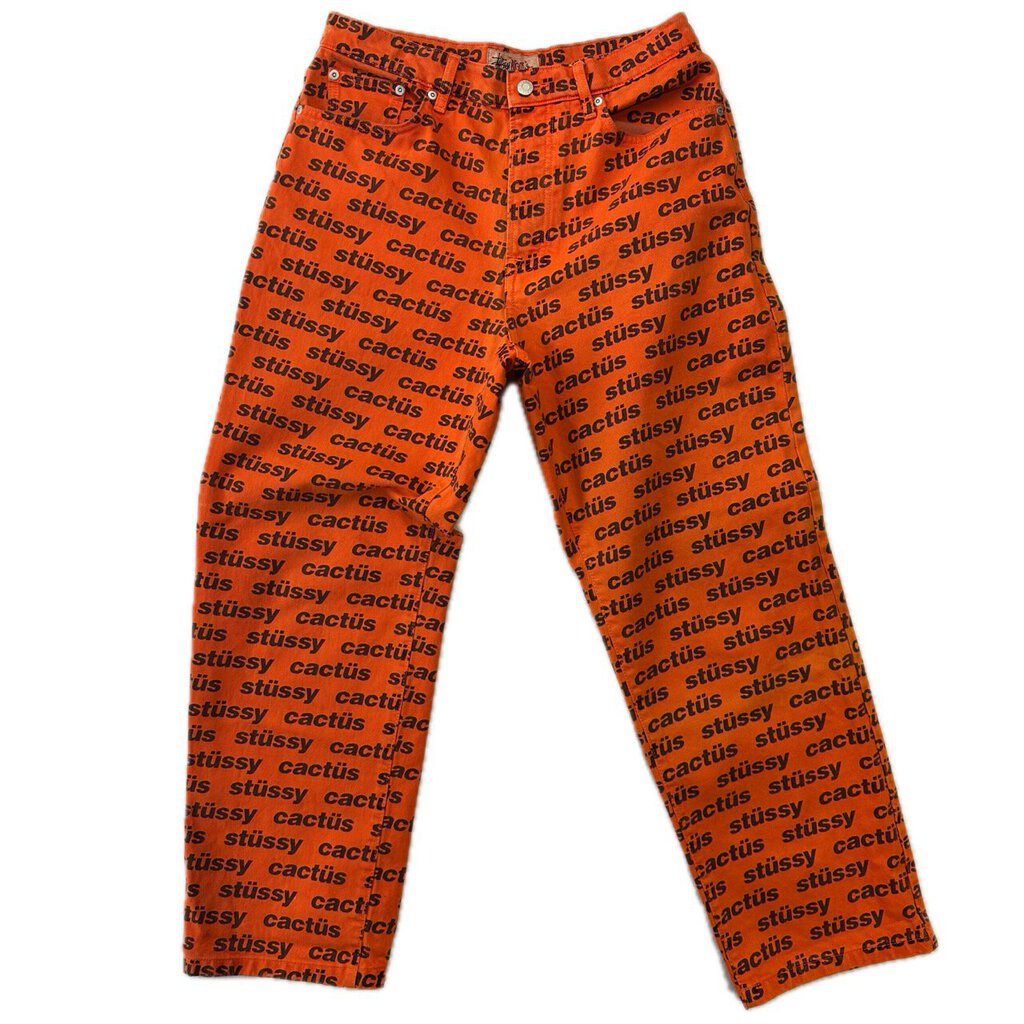 Preowned Stussy CPFM Orange Pants size 30