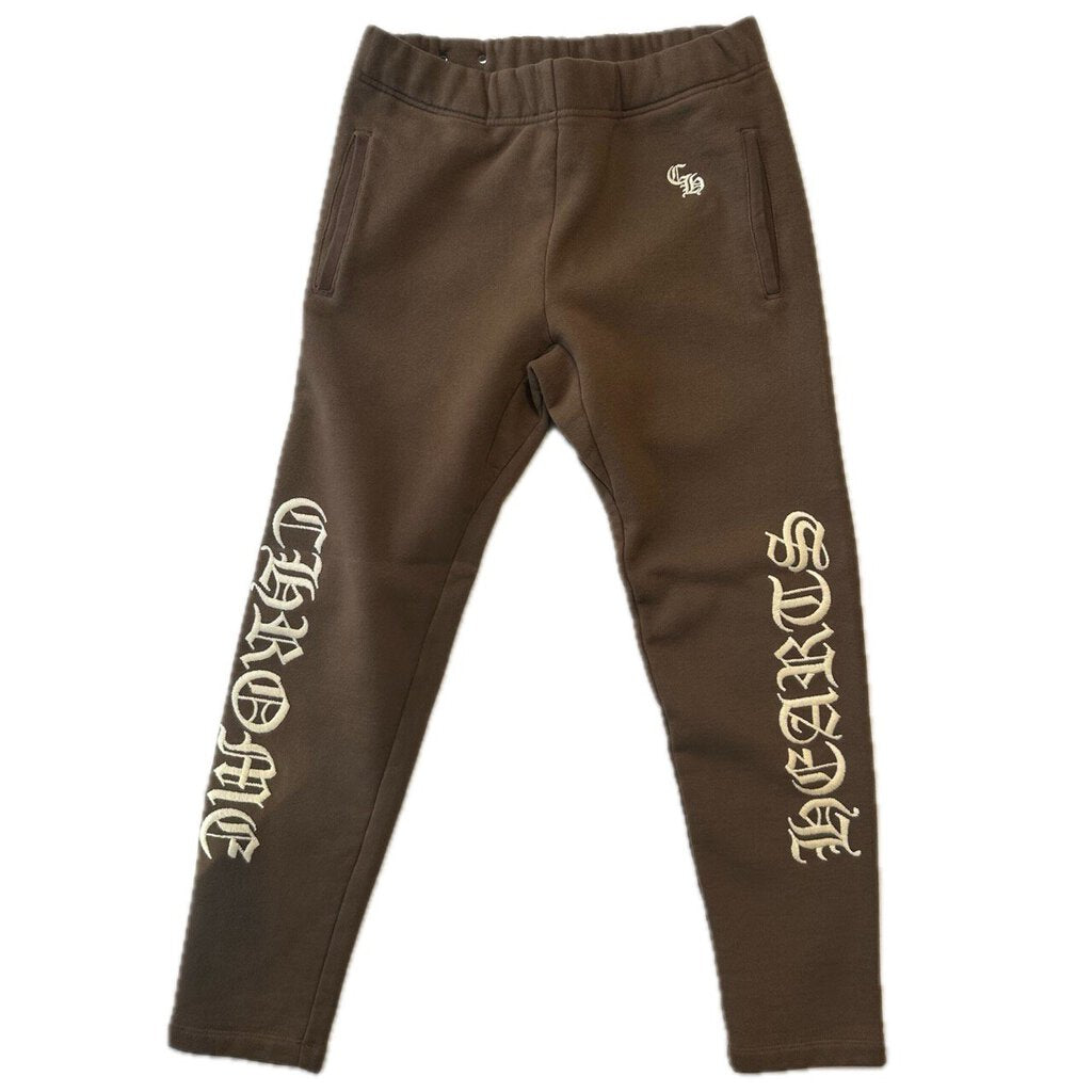 Preowned Chrome Hearts Cashmere Brown Pants Size Small