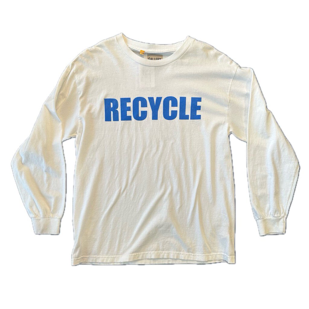 New Gallery Dept White Recycle L\S Size M