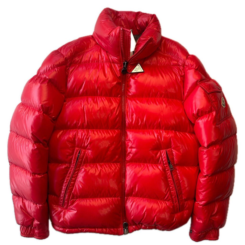 Preowned Moncler Red Maya Puffer Size 3