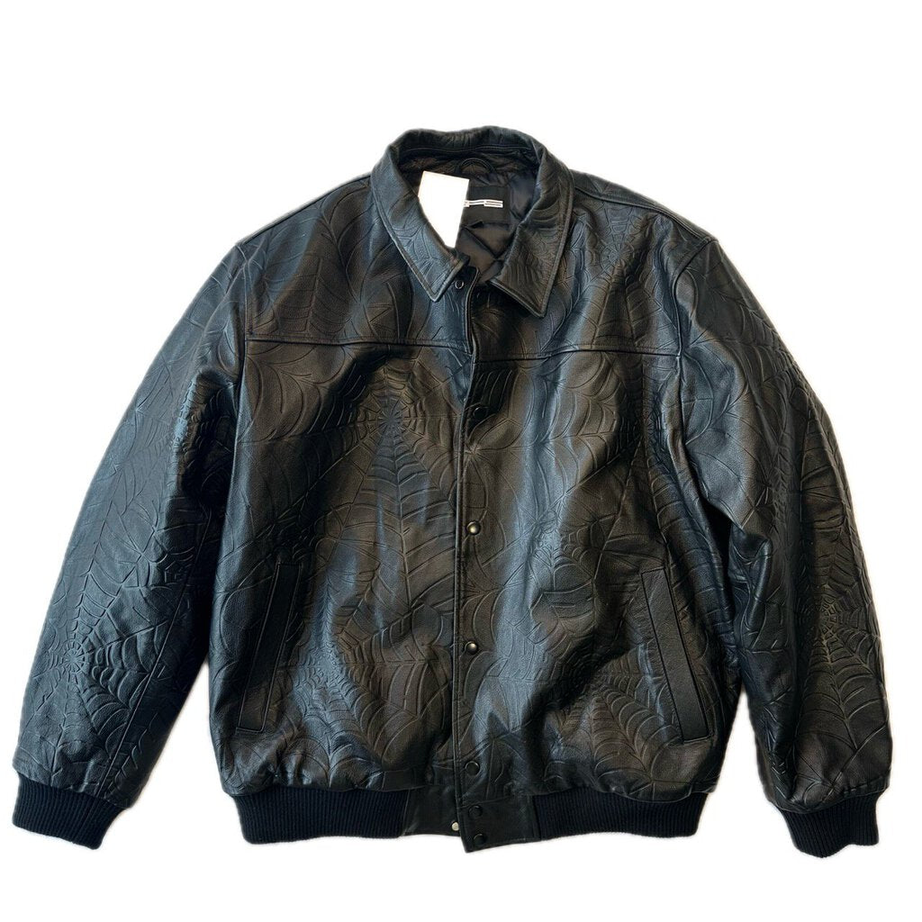 Need Sp5der Web Leather Jacket Size 4