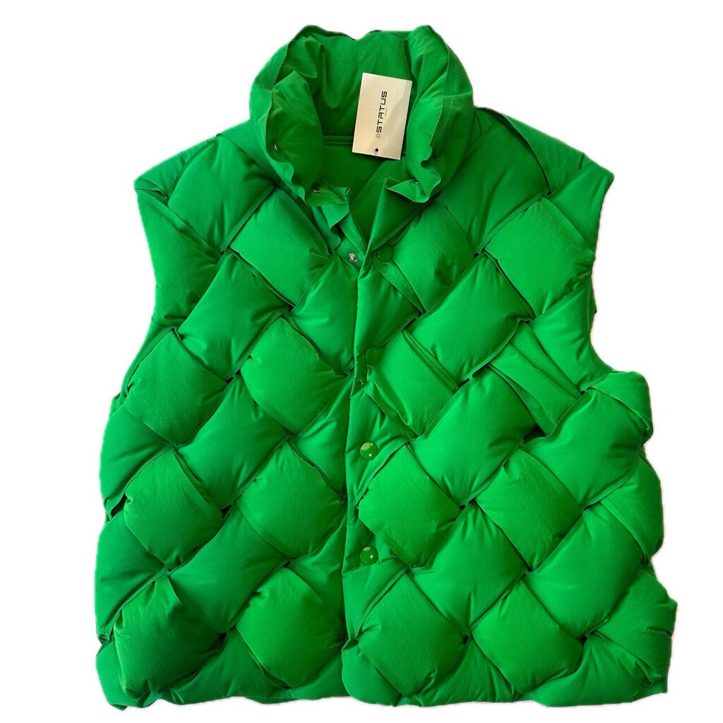 New Bottega Green Knitted Vest size M